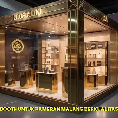 booth untuk pameran malang berkualitas